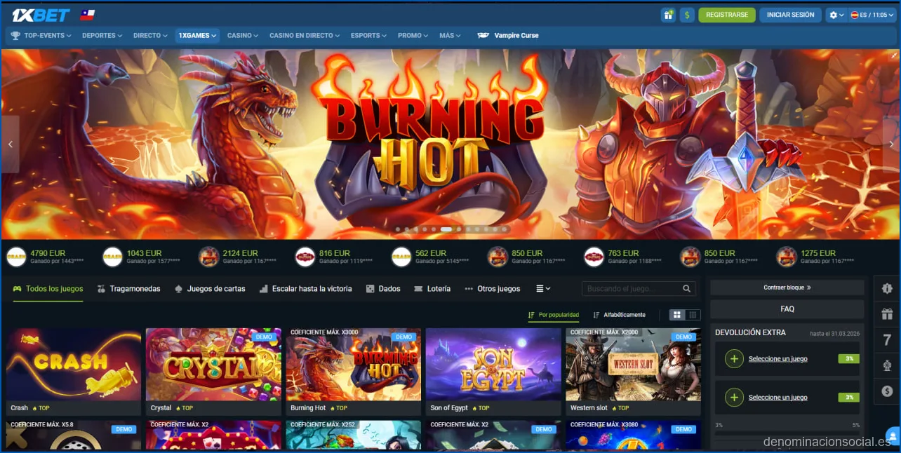 1xBet Chile — App Código Promocional Apuestas y Casino 2026